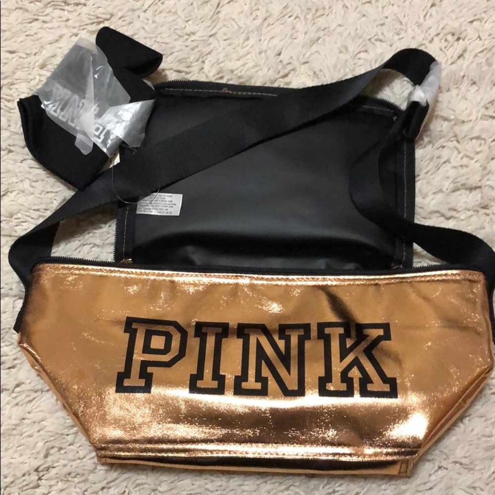 Pink cooler bag